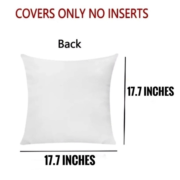 Pillow Cover Snowflake Deer Farmhouse Plaid Zippered Red Black Large 17.7 in - Picture 5 of 14